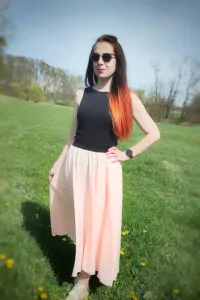 Sukně pavučinka - MERUŇKA