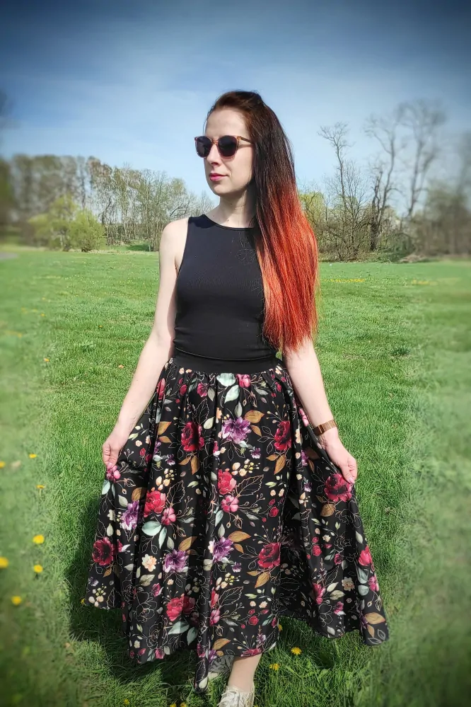 Sukně pavučinka - PIVOŇKY