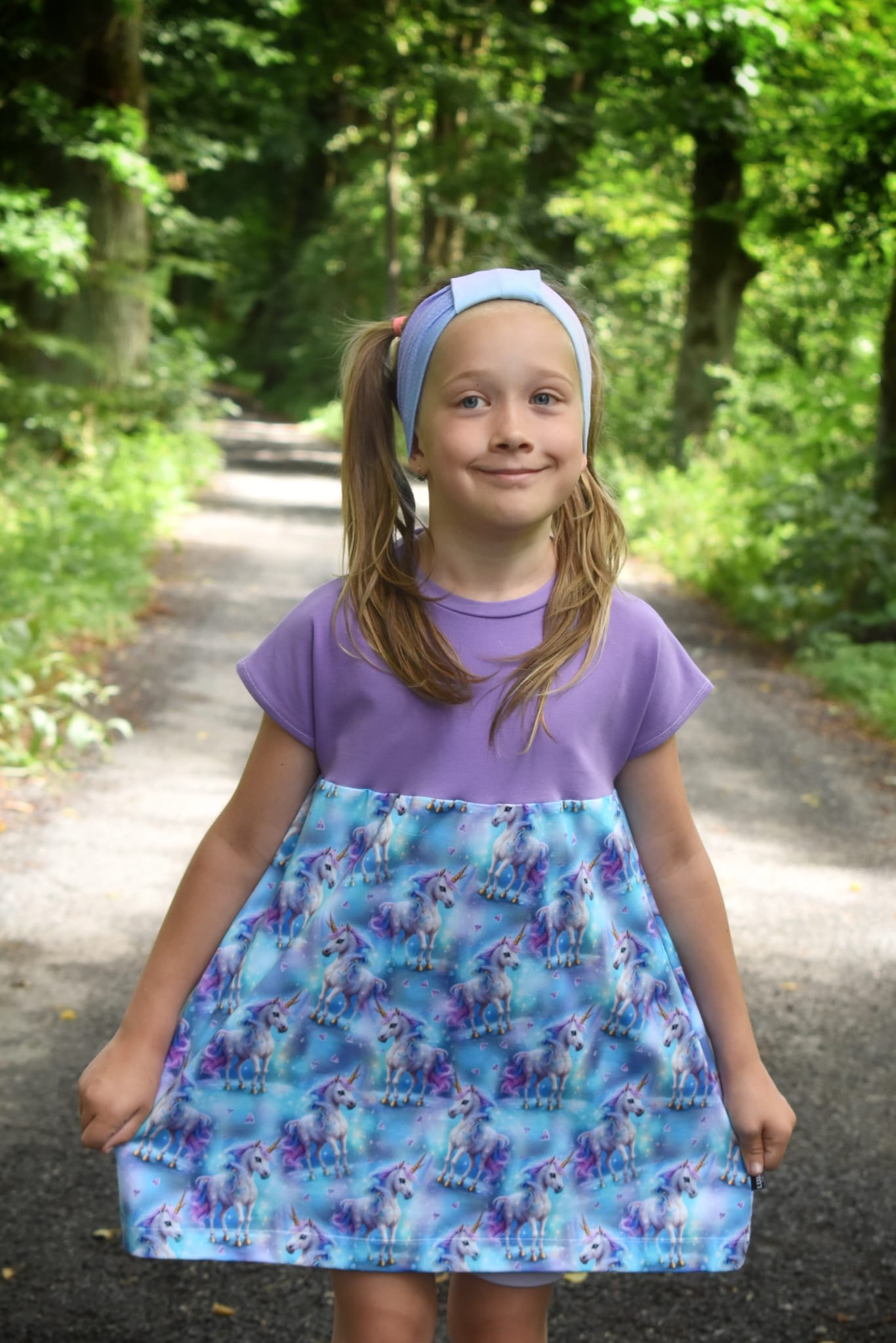 Dětské šaty Little Lucy - OHNIVÉ KVĚTY