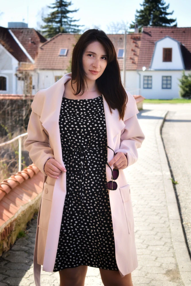 Kabátek Charlotte - BEIGE BLUSH