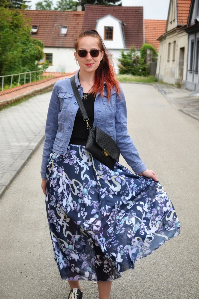Sukně Scarlett - VIOLET BLOOM