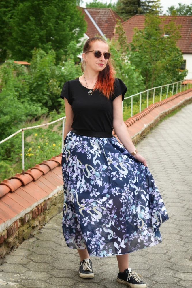 Sukně Scarlett - VIOLET BLOOM