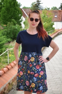 Šaty Lucy - Vyšívané květy