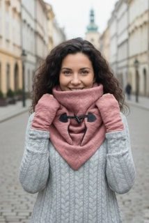 Šátkošála COPÁNKY - OLD ROSE